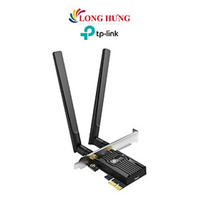 Card mạng PCIe TP-Link Wi-Fi 6 AX3000 Bluetooth 5.3 Archer TX55E - Hàng chính hãng