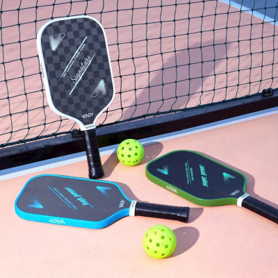 Vợt Tập Pickleball VENDY Super Power T700 Carbon Fiber 16mm Thermofoamed - Hàng Chính Hãng (1 Cái)