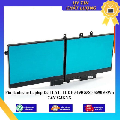 Pin dùng cho Laptop Dell LATITUDE 5490 5580 5590 68Wh 7.6V GJKNX - Hàng Nhập Khẩu New Seal