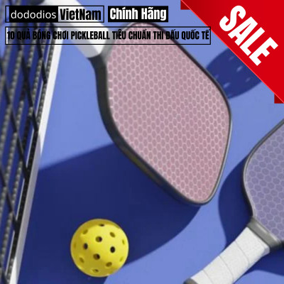 Bóng Pickleball 40 Lỗ phù hợp chơi ngoài trời, tập luyện màu sắc bắt mắt, độ nảy tiêu chuẩn, Banh Pickleball