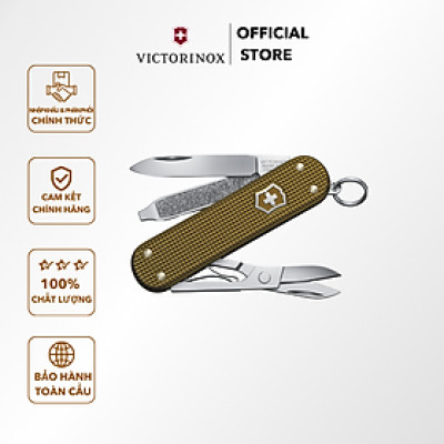 [Tặng bao lì xì cho ĐH 1tr5] Dao xếp đa năng Classic Alox Limited Edition 0.6221.L24 Victorinox Thụy Sỹ