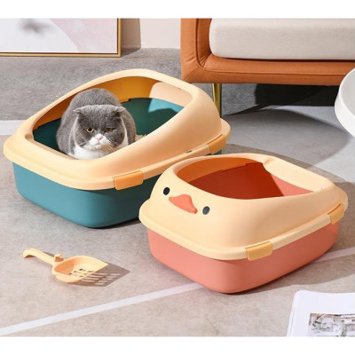 KHAY VỆ SINH DÀNH CHO MÈO CỠ LỚN THÀNH CAO - CHẤT LIỆU CAO CẤP