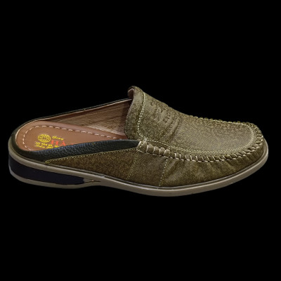 Dép Bít Mũi Nam TiTi ĐÔ Da Bò Thật Cao Cấp GSB20100