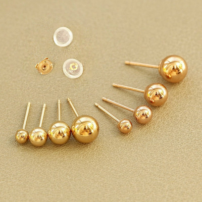 Chuôi Bông Tai Vàng 14KY (Earring Clutch) - MOON Jewelry