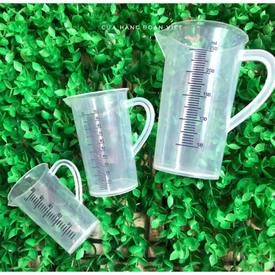 [MỚI] Ca Đong - Bộ 3 Ca Đong Pha Chế 50 ml, 100ml, 250ml. Chuyên phục vụ Sp Gia dụng, Khuôn làm bánh, Dụng cụ học Sinh,
