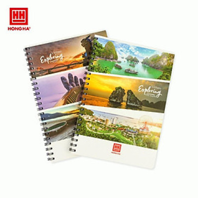 Sổ lò xo A4 200 trang Landscape Hồng Hà (4145)