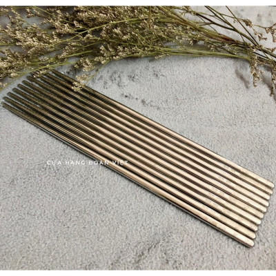 [MỚI] Đũa Inox 304 SUS HQ - Hộp 5 Đôi. Chuyên phục vụ Sp Gia dụng, Khuôn làm bánh, Dụng cụ học Sinh, Nhà hàng, Quán ăn,