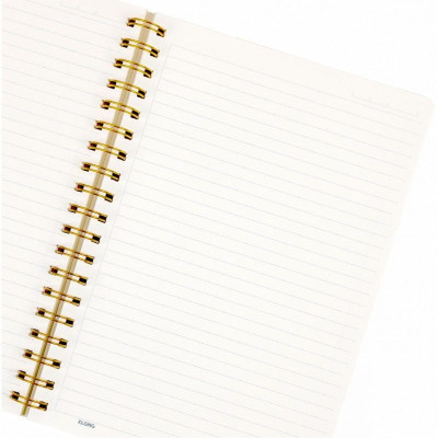 Vở kẻ ngang lò xo kép bìa nhựa 2 mặt B5 80 trang 100/76; MS: 580