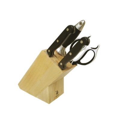 Giá cắm dao nhà bếp Size lớn | Gỗ Đức Thành 23391 | Thiết kế thông minh, tiện dụng, dễ vệ sinh