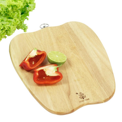 Thớt gỗ hình quả ớt chuông | Gỗ Đức Thành - 03831 | Đạt chứng nhận vệ sinh an toàn thực phẩm