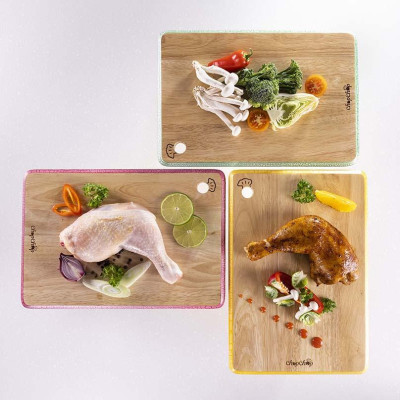 Bộ 3 Thớt 3 Nến Lung Linh ChopChop - Gỗ Đức Thành - 01971