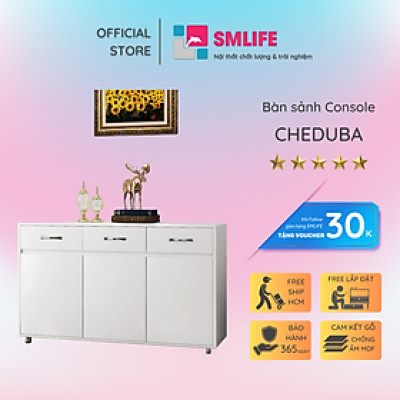 Bàn sảnh ra vào gỗ hiện đại SMLIFE Cheduba
