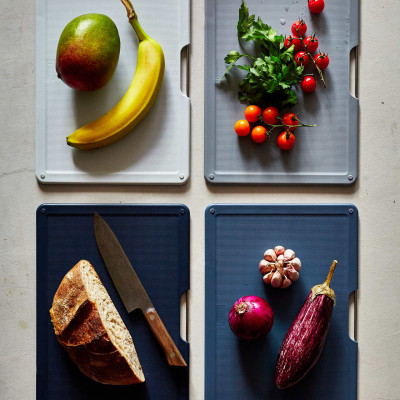 Bộ thớt cao cấp Joseph Joseph - 002089 Folio 4-piece Chopping Board Set Large Grey