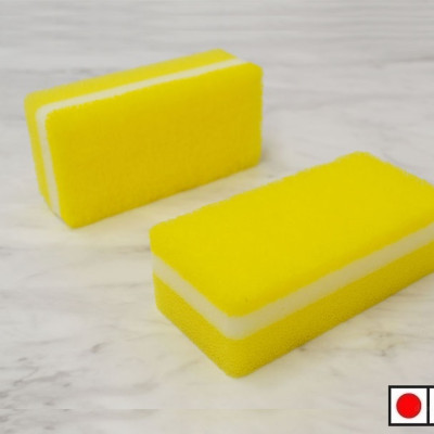 Set 02 miếng mút xốp nhà bếp Kokubo Pikatto - Hàng Nội Địa Nhật Bản