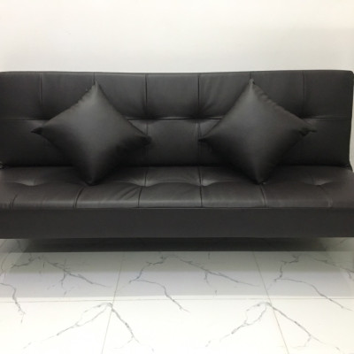 Ghế sofa bed, sofa giường màu đen SB14