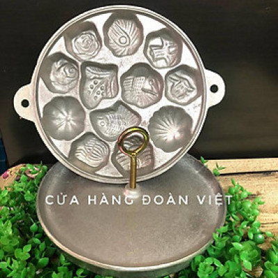 Khuôn Bánh Bông Lan, Bánh Thuẩn - Khuôn Gang Đúc Thủ công C.Lượng. Chuyên phục vụ Sp Gia dụng, Khuôn làm bánh, Dụng cụ h
