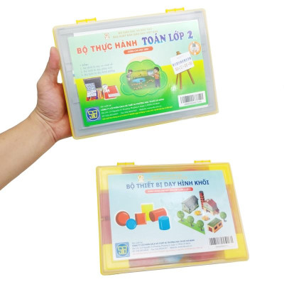 Bộ 2 Hộp Thực Hành Toán Lớp 2 Dùng Cho Học Sinh
