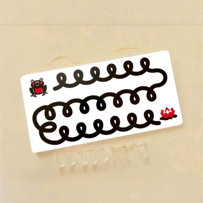 Thẻ Kích Thích Thị Giác Theo Phương Pháp Montessori - Theo Tớ Nào! - Dành cho trẻ 0-3 tuổi