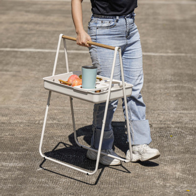 Bàn trà café tay nắm gỗ - cobi home - NHẬP KHẨU CHÍNH HÃNG.