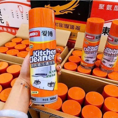 Bình Xịt Bọt Tẩy Rửa Đa Năng – Tẩy Sạch Dầu Mỡ, Vết Bẩn Cứng Đầu Chỉ Trong 1 Lần Xịt