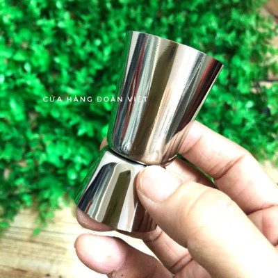 Ly Định Lượng Inox 2 Đầu - Combo 3 ly (20/30 - 20/40 - 25/50 c. c). Chuyên phục vụ Sp Gia dụng, Khuôn làm bánh, Dụng cụ