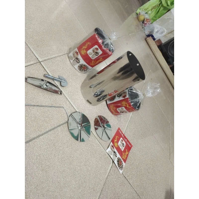 Khuôn Làm Giò Thủ, Giò Chả 1kg 2kg - Inox 304 Chất Lượng Cao, Không Gỉ