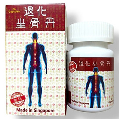 Viên uống Thoái hoá toạ cốt đơn - Hộp 30 viên - Xuất xứ Singapore - Mã số 1510
