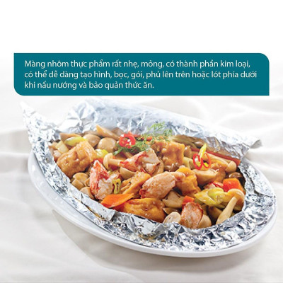 Màng Nhôm TP 45cmx1.5kg (15mic & 18mic) Annapurna - MNTP00004916