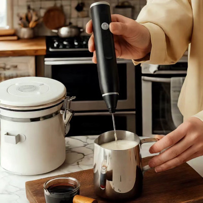 Cây Tạo Bọt  Cà Phê  , Trứng  Mini Cầm Tay – Tiện Lợi, Nhỏ Gọn, Dễ Dùng