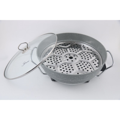 Chảo Lẩu Đa Năng NK Media MD-CL8399 - Màu Ngẫu Nhiên - Hàng Chính Hãng