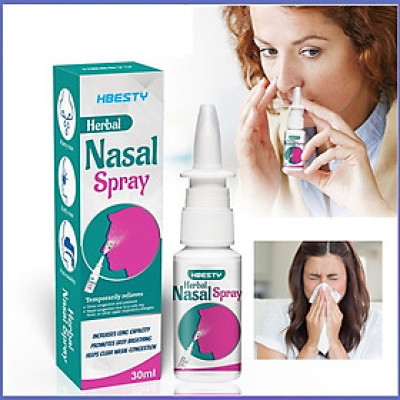 Dứt điểm viêm xoang, viêm mũi dị ứng, viêm mũi mãn tính, thông hốc xoang với chai xịt mũi Nasal Spray xuất xứ Nhật Bản loại 30 ml – Mã số 1215