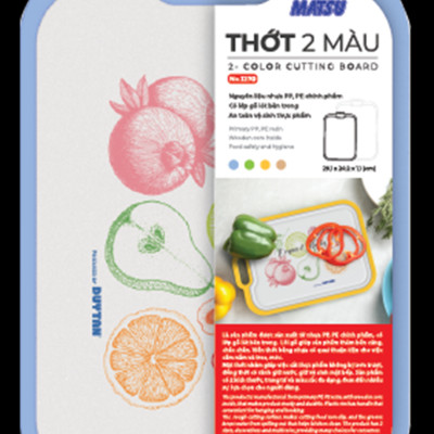 Thớt Nhựa Duy Tân Thớt 2 Màu Sản Phẩm Gia Dụng Dành Cho Gia Đình | TriTin