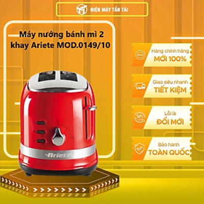 Khay nướng bánh mì 2 ngăn Ariete MOD 0149  - Hàng Chính Hãng
