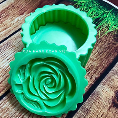 Khuôn Nhấn Xôi Hình Hoa Hồng 3D Sắc Nét 14cm. Chuyên phục vụ Sp Gia dụng, Khuôn làm bánh, Dụng cụ học Sinh, Nhà hàng, Qu
