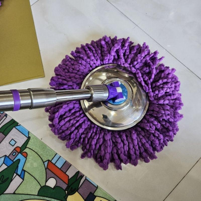 Bông lau nhà 360 độ. Bông sợi vải siêu thấm nước. Chuyên phục vụ Sp Gia dụng, Khuôn làm bánh, Dụng cụ học Sinh, Nhà hàng