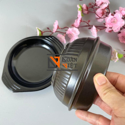 NỒI KHO QUẸT, THỐ CƠM TRỘN HÀN QUỐC, CANH HẦM, CƠM NIÊU 12cm - Gốm sứ C.Lượng, kiểu dáng sang trọng TẶNG KÈM ĐẾ LÓT. Chu