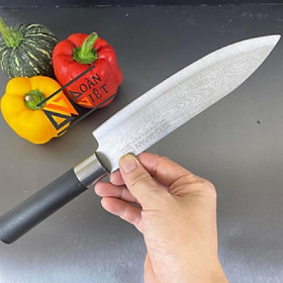 [DAO CÁN NHỰA] Dao VÂN HOA mũi nhon, THÁI THỊT CÁ, GỌT RAU CỦ - Lưỡi dao bén, cầm chắc tay. Chuyên phục vụ Sp Gia d