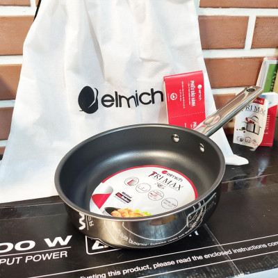 Chảo Inox 2 lớp cao cấp đáy liền Tri-max XS EL-3751