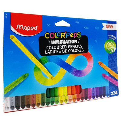 Hộp 24 Chì Màu Vô Cực - Maped 861601