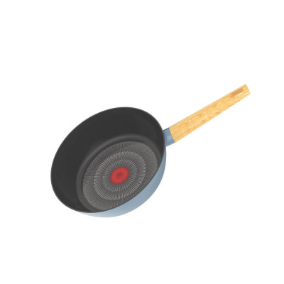 Bộ nồi chống dính vân gỗ Elmich Nature EL-5206MG04 size 18, 20, 24 chảo 26cm