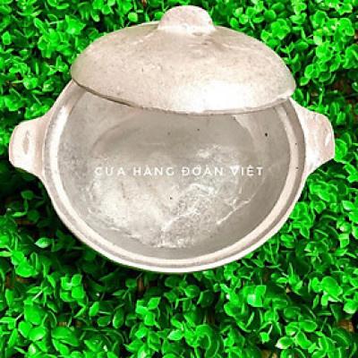 Nồi Gang Đúc Kho Thịt Cá S3 - 17, 5cm. Đúc thủ công nguyên khối bằng khuôn cát, đậm chất XƯA. Chuyên phục vụ Sp Gia dụng