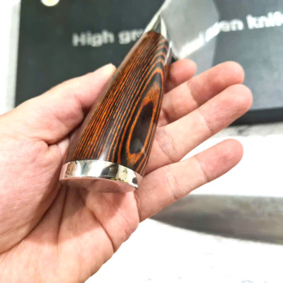 DAO - BỘ 3 DAO BẾP NHẬT BẢN THÉP DAMASCUS MÃ A4 DT2 nt topcomshop vn