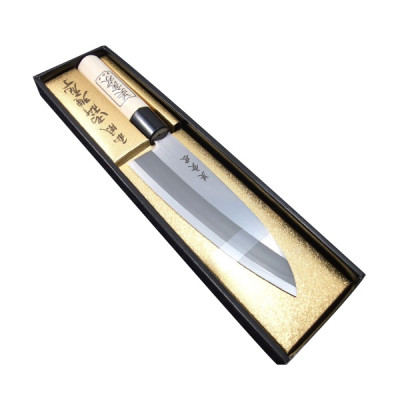 Dao thái làm bếp Tsubaro Nikken 29.5cm, tay cầm bằng gỗ không ngấm nước, đem lại cảm giác nhẹ nhàng khi sử dụng - nội địa Nhật Bản 