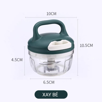 MÁY XAY HÀN QUỐC MINI CẦM TAY ĐA NĂNG , XAY THỊT, RAU CỦ QUẢ,  TỎI ỚT MINI LOẠI TỐT