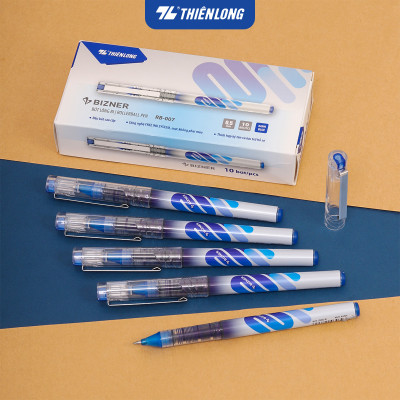 Combo 5/10/20 Bút lông bi - Rollerball Pen Thiên Long RB-007 - Công nghệ Free Ink System