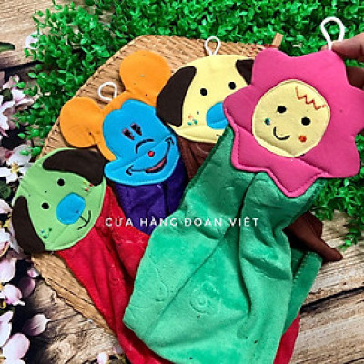Khăn Lau Tay Nhà Bếp Hình Thú 54 cm. Chuyên phục vụ Sp Gia dụng, Khuôn làm bánh, Dụng cụ học Sinh, Nhà hàng, Quán ăn, Gi