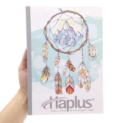 Vở Haplus Souvenir Kẻ Ngang 120 Trang 5754 (Mẫu Bao Bì Là Ngẫu Nhiên)