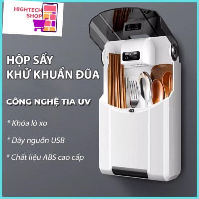 Máy Sấy Và Khử Khuẩn - Hộp Sấy Và Khử Khuẩn Đũa Thìa - Hộp Đũa Khử Khuẩn Cao Cấp