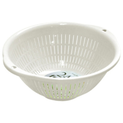 Bộ 2 sản phẩm gồm 01 chậu & 01 rổ nhựa cao cấp dạng tròn Sanada Seiki 3.6L có tay cầm - Hàng nội địa Nhật Bản.