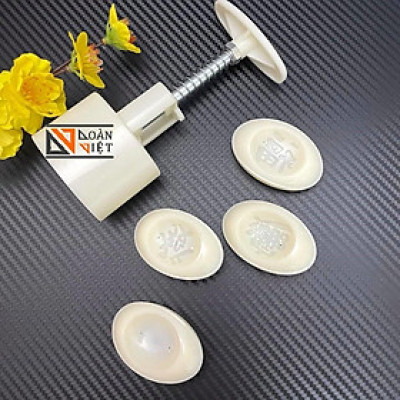 Khuôn Trung Thu 3D Siêu Sắc Nét - Hình THỎI VÀNG 4 mặt 50g, mẫu mới 2021. Chuyên phục vụ Sp Gia dụng, Khuôn làm bánh, Dụ